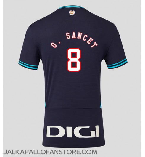 Athletic Bilbao Oihan Sancet #8 Vieraspaita 2025-26 Lyhythihainen Athletic Bilbao Oihan Sancet #8 Vieraspaita 2025-26 Lyhythihainen